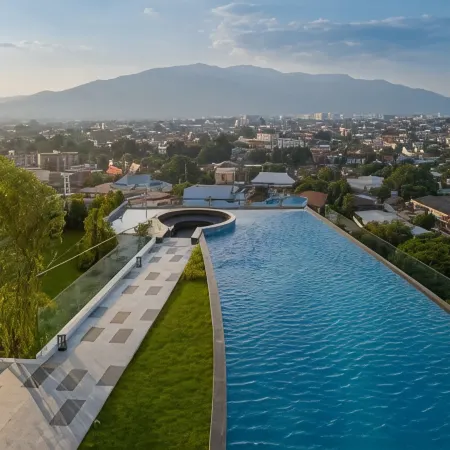 Luxury condo Astra Sky River, premium room