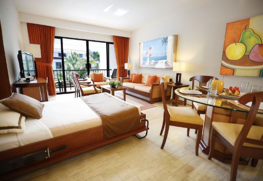 더 로얄 칸쿤의 쾌적한 객실 내부