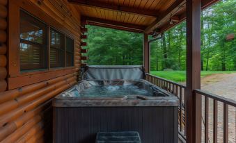 Luxury 5Bdr Retreat Log Cabin and Horses
