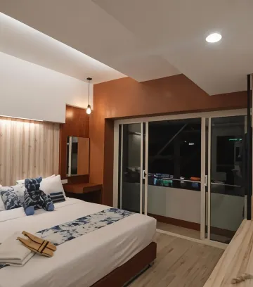 ห้องดีลักซ์ พร้อมระเบียง