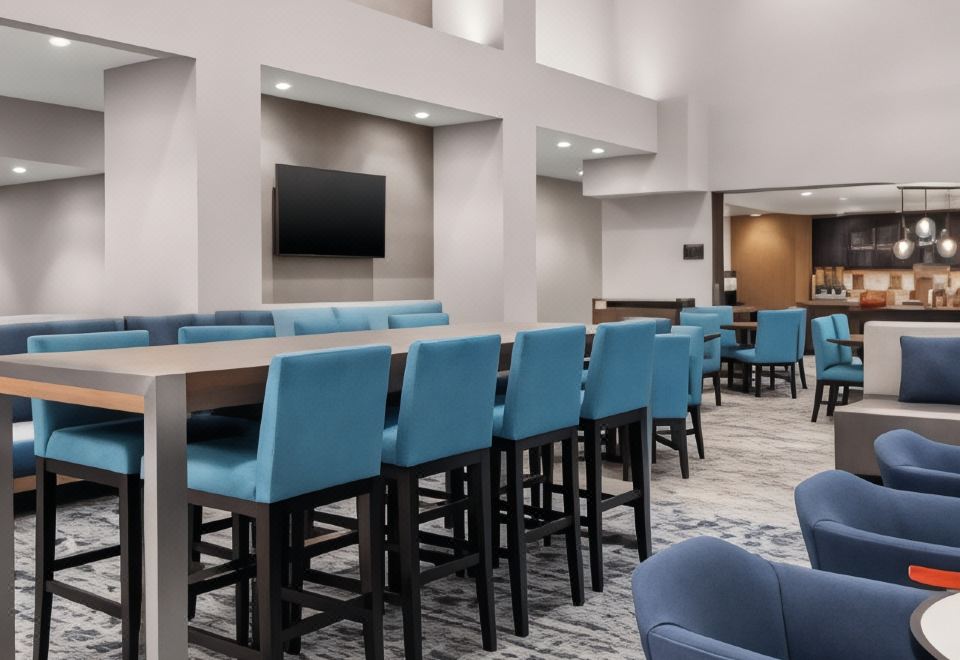 햄프턴 인 & 스위트 브리지뷰 시카고 Il의 실내 수영장 전경