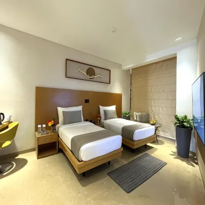 Morvee Hotels Alipore Kolkata シャヒード・ミナール周辺のホテル