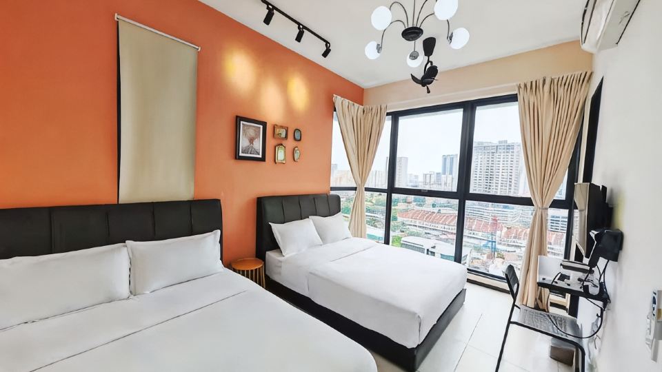 148A Cozy1BR PoolStay Food NightView