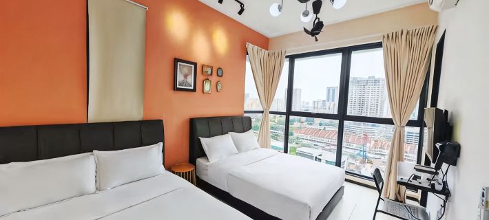 148A Cozy1BR PoolStay Food NightView 日落洞酒店