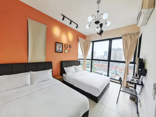 148A Cozy1BR PoolStay Food NightView - Holiday Apartments