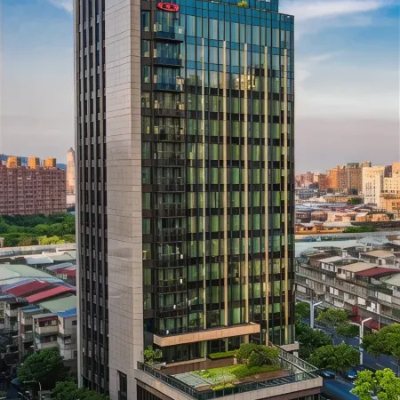 Jasper Young Hotel Banqiao Отели рядом с достопримечательностью «Станция метро Danfeng»