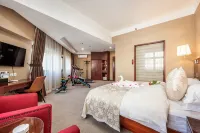Western Airport Aviation Hotel (Yinchuan Nanmen Square Airport Shuttle Bus Hotel)) - فطور