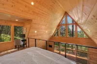 Scenic A-Frame Retreat – Main A-Frame & Cozy Little A-Frame, Borders Public Land