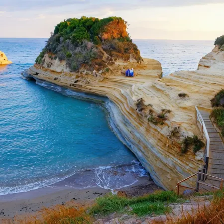Corfu Seaside Cottage - Private Garden Retreat