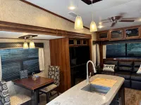 2-bedroom campground in peaceful West Prairie with AC/Heat Hotels in Sully County