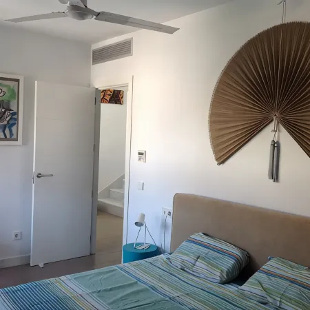 Modern villa with wifi private pool 300 m from the beach in Las Negras