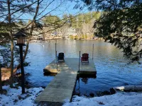 Tamarac Cabin Waterfront For Two Hotels in Saranac Lake