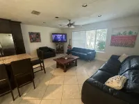 Heated Pool House with Wi-Fi parking available BBQ GRILL(private duplex house) - Wi-Fi