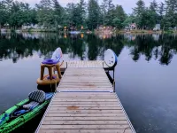 Classic Maine Cabin, Private Waterfront Easy Access to Nearby Amenities Hotels in Windham