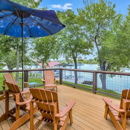 Lake Front Home on Open Water