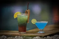 Blue Diamond Hostel - bar