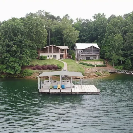 Lake Front w/ Sunset Views, Screened-in Porch / 1x Boat Slip / 2x Kayaks Отели в г. Уокер