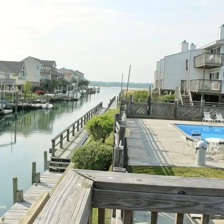 Newly Renovated- Oceanfront Condo Queen’s Grant - WiFi, Pool, Boat Ramp & Dock