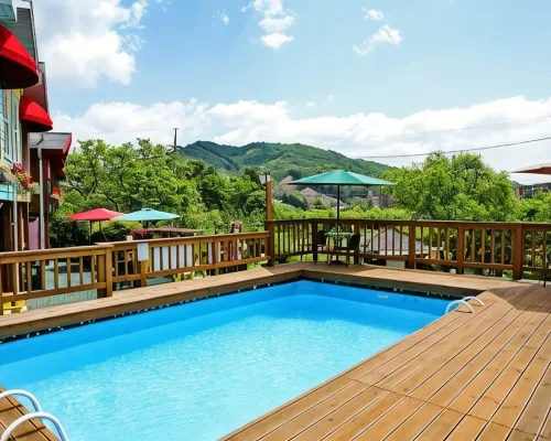 Hamchorom Pension Hotels near Phoenix Snow Park