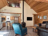 Large Creekside Cabin in the Huron National Forest - outdoor recreation mecca