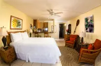 Partial Oceanview #106 at Hana Kai Maui - Studio unit with a really nice view!