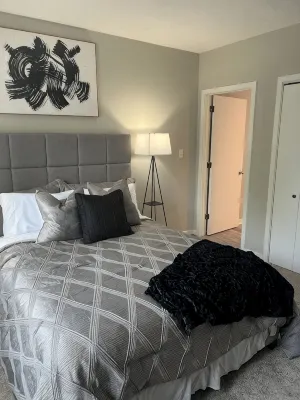 Stylishly designed, this town home offers comfort and sophistication.
