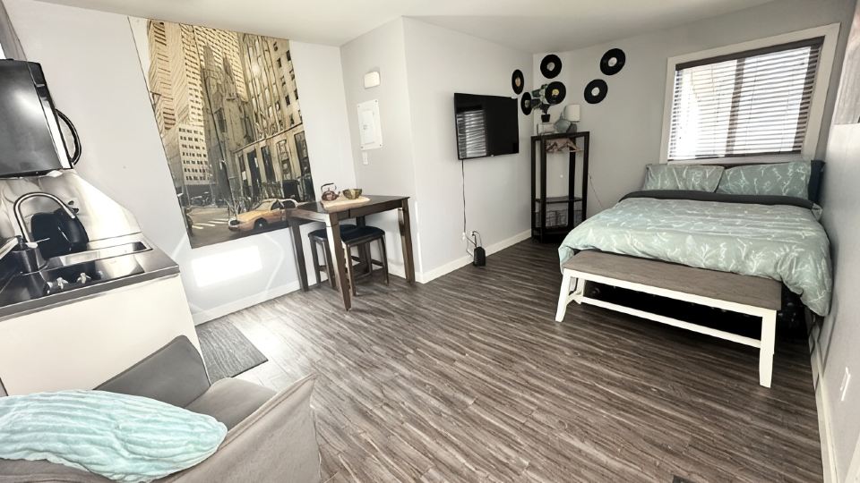 Private/ Pet-friendly Themed Suite with Kitchenette! Fast Wi-Fi, Central