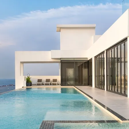 AIR HOTEL Sihanoukville - SKY POOL & FREE LAUNDRY - 5min to Boat Pier