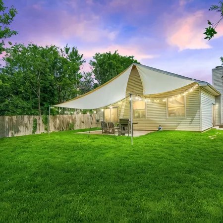 ❤️modern 5☆accommodation in 3B2B✔King size bed✔ BBQ✔ pet friendly✔5 mi to Domain