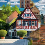 Gasthaus Zum Halbmond Hotel berhampiran Betty Barclay Store