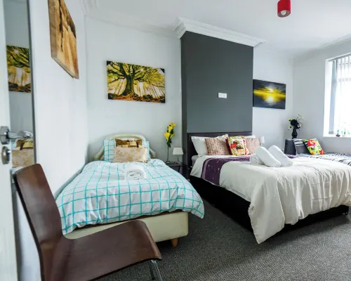 Bucknall Lodge Hanley Family Room 1 Hotels in Stoke-on-Trent