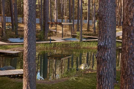 Zagorodnyy Klub les Recreation Camp Отели в г. Сысертский район