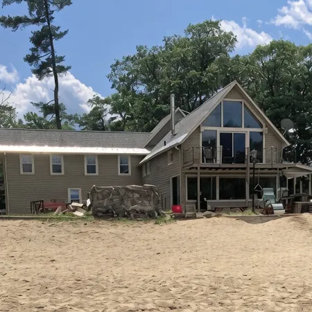 Old Timberline Inn - Lake Front Home with PRIVATE Sandy Beach Caroga Lake, NY