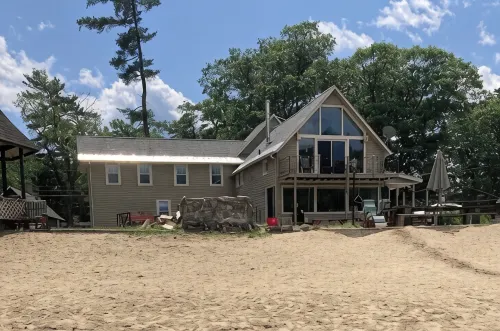 Old Timberline Inn - Lake Front Home with PRIVATE Sandy Beach Caroga Lake, NY