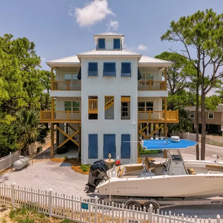 Rendezvous Bay 4 Luxury Villa on Indian Bay with Boat Dock