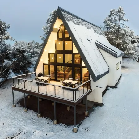 High End A-Frame - Hot tub - Awesome Views - Yosemite - Bass Lake - EV Charger