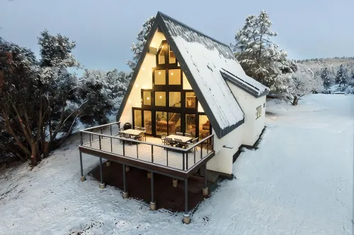 High End A-Frame - Hot tub - Awesome Views - Yosemite - Bass Lake - EV Charger