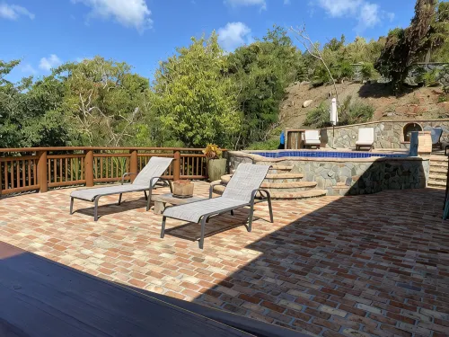 Villa DiCroce St John USVI has solar and Tesla wall batteries!!