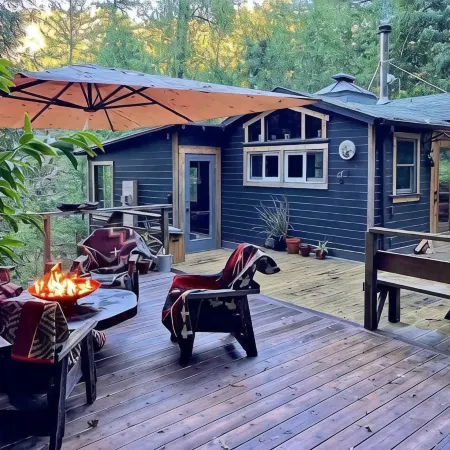 The Cozy Cazadero Cabin with Finnish Sauna