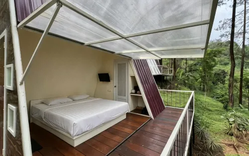 Locca Lodge - balcón
