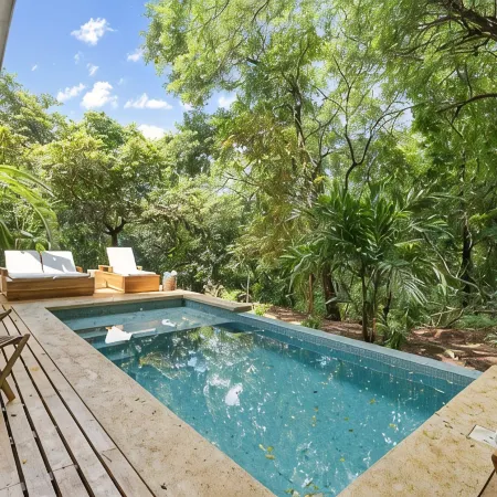 Treehouse Hideaway in Tamarindo Jungle with Pool & Open-Air Living Room