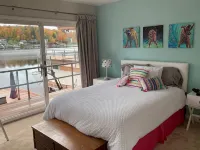 Endless Mountains Luxury on Harvey's Lake - balcony