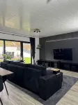 Vacation home 100m2 for 6-8 pers families, pet friendly with garden/parking lot/WLAN - 4-Star