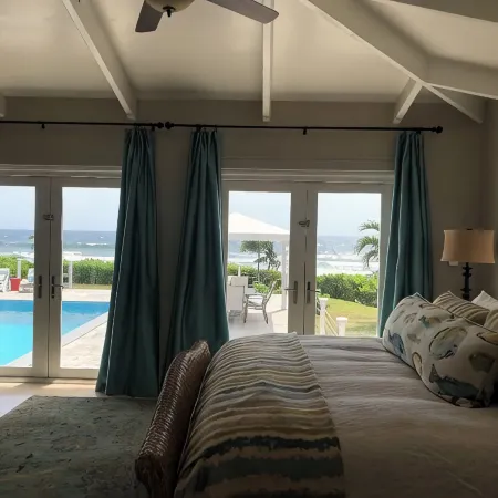 Wave Away!! A Gorgeous Beachfront Home with Private Pool!!