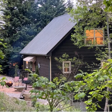Cute cabin😊Pretty Views! Clean! ONLY 1 MILE TO TOWN!