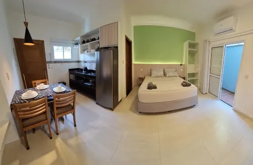 Pousada Solarium Flats Itagua Próximo ao Aquário e a Praça da Baleia - ลอดจ์