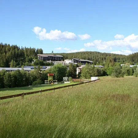 FeWo Hirschsprung - Cozy 2 room apartment in the vacation resort at Schluchsee (pool)