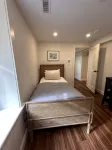 Quick walk to private beach from this brand new 3-bedroom cottage
