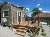 Tiny House La Samorienne, with private spa and sauna. - ชาเลต์