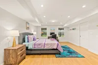 Estate 5Br 3.5Bath with Igloo, Game Rm, Fire Pit Sleeps 16- 5Min Princeton Dwtn - 4성급